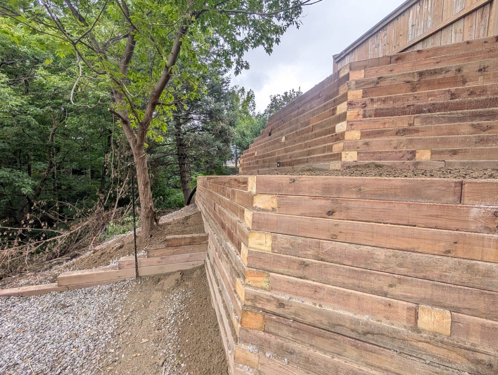 Residential Garden Wall - Brantford, ON